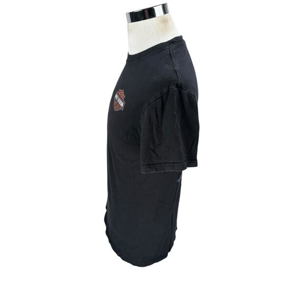 Harley Davidson Rommel Bike Fest 2014 T-Shirt Men’s Medium Black Pin Up Girl Tee - Picture 3 of 10